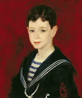 Portrait of Fernand Halphen (1872-1917) 1880 (oil on canvas)